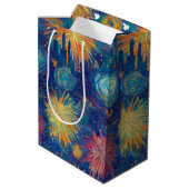 Nocturne – Eleganz der Silvesternacht (39/40) Medium Cadeauzakje (Achterkant Gekanteld)