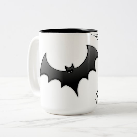 Nocturne en nectar tweekleurige koffiemok (Voorkant links)