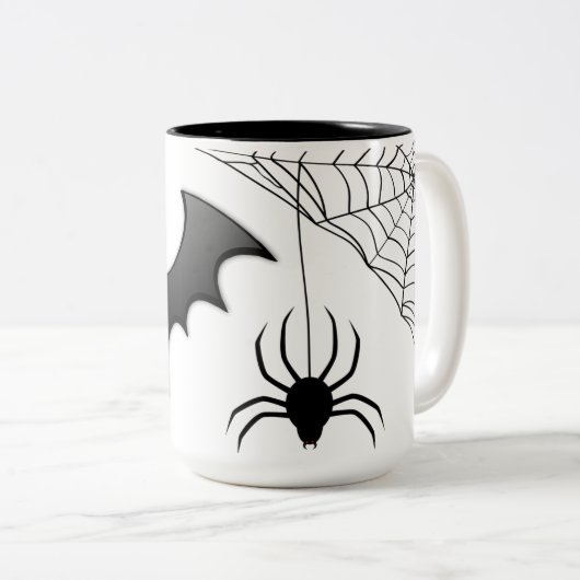 Nocturne en nectar tweekleurige koffiemok (Voorkant rechts)