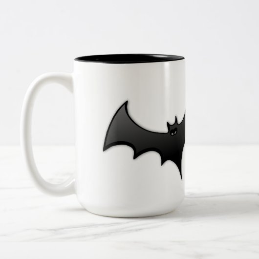 Nocturne en nectar tweekleurige koffiemok (Links)