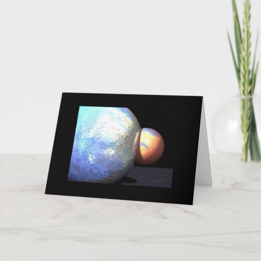 Nocturne Feestdagen Kaart (Voorkant)