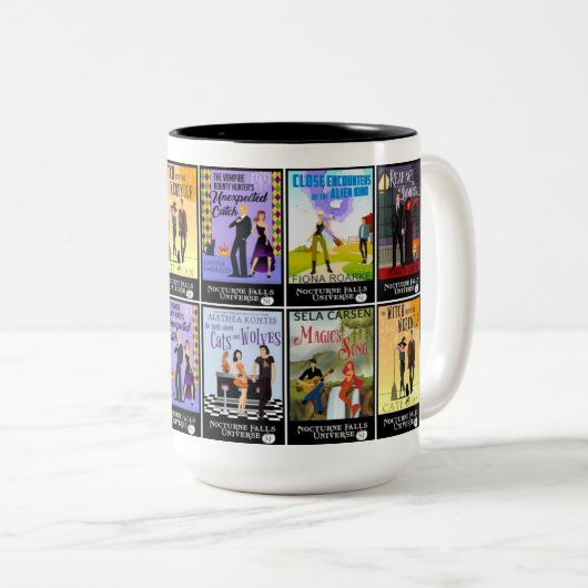 Nocturne Herfsten Universe Mok (Voorkant rechts)