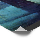 Nocturne in Blue and Gold: oude Battersea Bridge b Poster (Hoek)