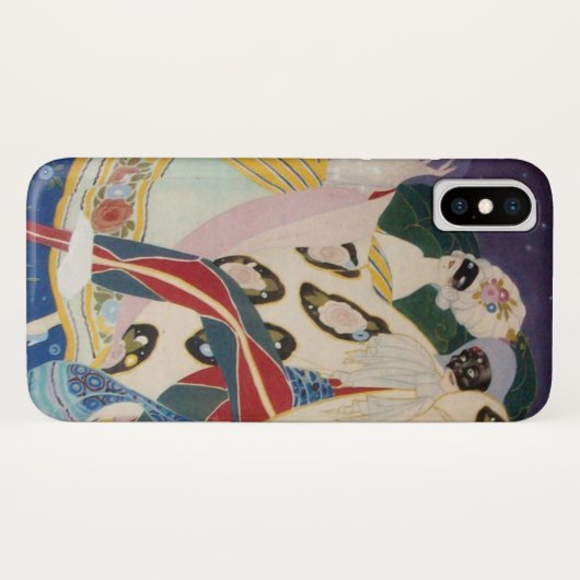 NOCTURNE MET MASKS/Venetiaanse Masquerade Case-Mate iPhone Case (Achterkant (horizontaal))