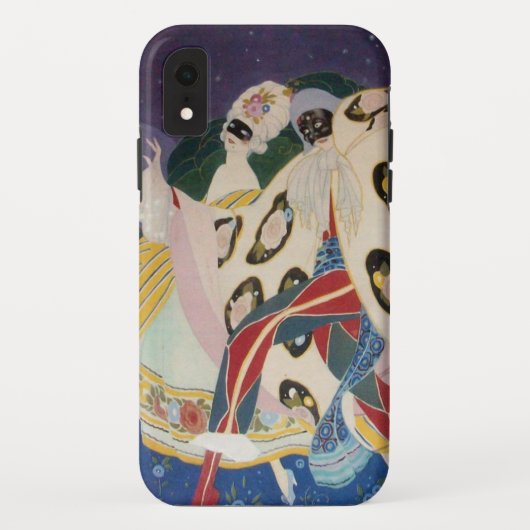 NOCTURNE MET MASKS/Venetiaanse Masquerade Case-Mate iPhone Case (Achterkant)