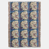 NOCTURNE MET MASKS/Venetiaanse Masquerade Deken (Voorkant Verticaal)