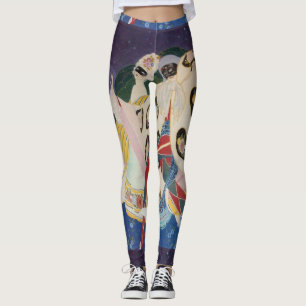 NOCTURNE MET MASKS/Venetiaanse Masquerade Leggings
