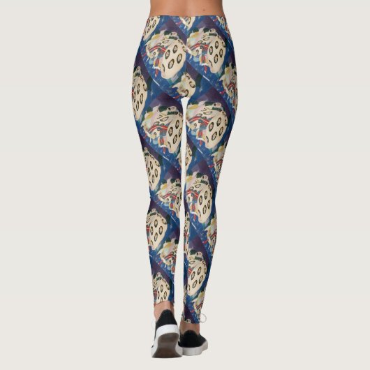NOCTURNE MET MASKS/Venetiaanse Masquerade Leggings (Achterkant)