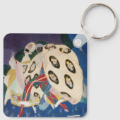 NOCTURNE MET MASKS/Venetiaanse Masquerade Sleutelhanger (Achterkant)