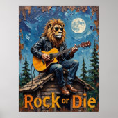 Nocturne Rock: Rooftop King Poster (Voorkant)