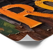 Nocturne Rock: Rooftop King Poster (Hoek)