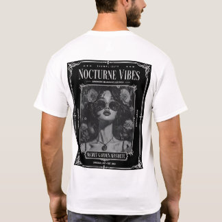 Nocturne Sfeer Geheim Tuin T-shirt