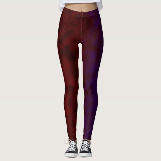 Nocturne van de holle vlam leggings (Voorkant)