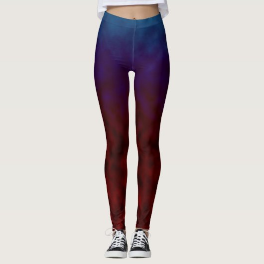 Nocturne van de holle vlam leggings (Voorkant)