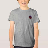 Nocturne van de holle vlam Tri-Blend shirt (Voorkant)
