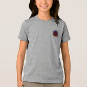 Nocturne van de holle vlam Tri-Blend shirt (Voorkant)