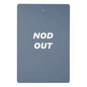 NOD-OUT Mini-klembord Mini Klembord (Achterkant)