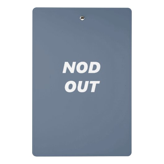 NOD-OUT Mini-klembord Mini Klembord (Achterkant)