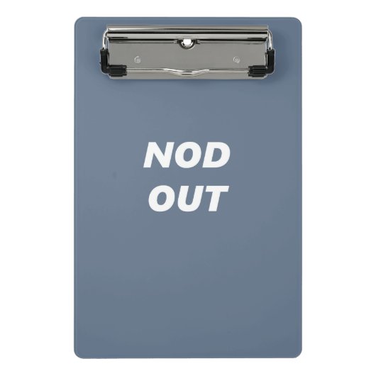 NOD-OUT Mini-klembord Mini Klembord (Voorkant)