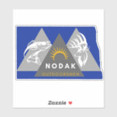 NODAK-vensterstickers Sticker (Vel)