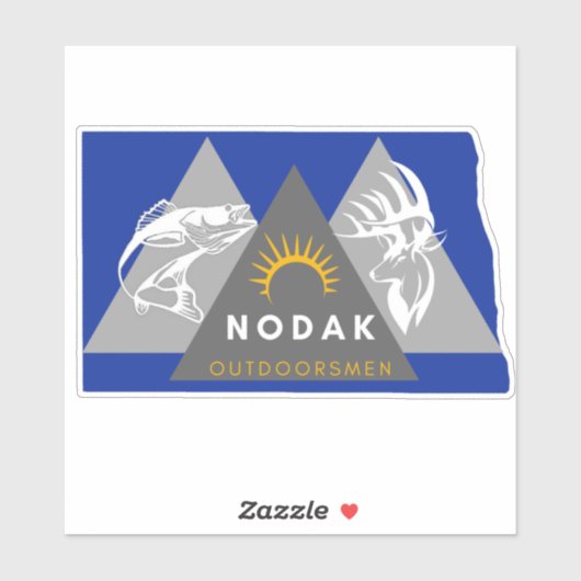 NODAK-vensterstickers Sticker (Vel)