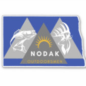 NODAK-vensterstickers Sticker (Voorkant)