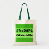 NoDAPL-canvas tas (Voorkant)