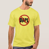 #NoDAPL T-shirt (Voorkant)