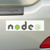 Node.js - Licht Bumpersticker (Op auto)