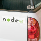 Node.js - Licht Bumpersticker (Op Truck)