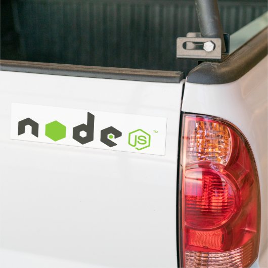 NodeJS! Bumpersticker (Op Truck)