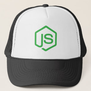 Nodejs logo JavaScript Web Developer Trucker Pet