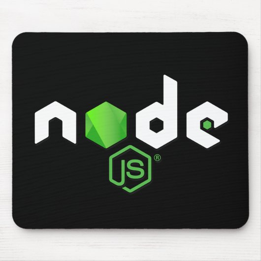 nodeJS MousePad Muismat (Voorkant)