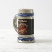 Nodig Beste Vrienden uit voor Barbecue Bierpul (Voorkant links)