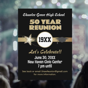 Nodig 'Em uit! Elk jaar Klasse Reunion Briefkaart