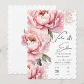 Nodig mij niet uit om te blozen kaart (Voorkant / Achterkant)