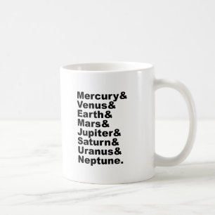 Nodig Pluto Alsjeblieft Niet Uit Voor Ons 8 Planee Koffiemok