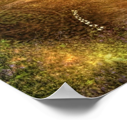 Nodig voor Maart de Tea van Hare uit - de Hatter Poster (Hoek)