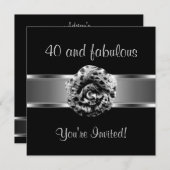 Nodig zwarte grijze ventilator uit voor de 40e kee kaart (Voorkant / Achterkant)