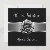 Nodig zwarte grijze ventilator uit voor de 40e kee kaart (Voorkant)