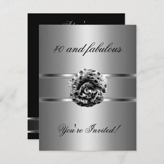 Nodig zwarte grijze ventilator uit voor de 40e kee kaart (Voorkant / Achterkant)