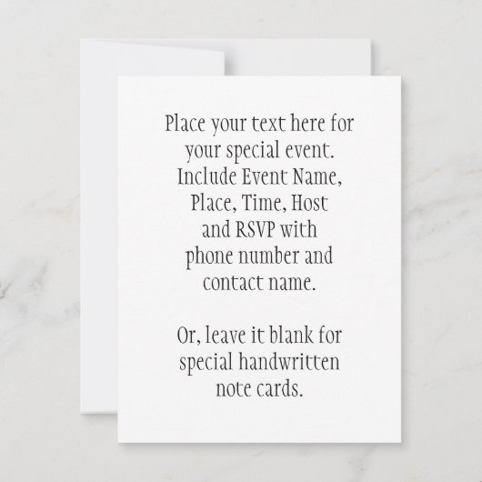 nodigt het Chinese symbool uit voor hoop op ontdek Kaart (Achterkant)