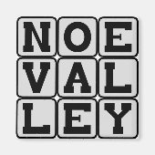 Noe Valley, district San Francisco Magneet (Voorkant)