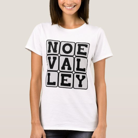 Noe Valley, San Francisco District T-shirt (Voorkant)
