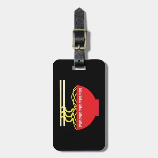 Noedels Bagagelabel (Voorkant verticaal)