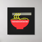 Noedels Canvas Afdruk (Voorkant)