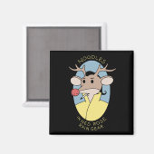 Noedels in Ned Roos Rain Gear Magneet (Voorkant / Achterkant)
