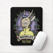 Noedels in Ned Roos Rain Gear Muismat (Met muis)