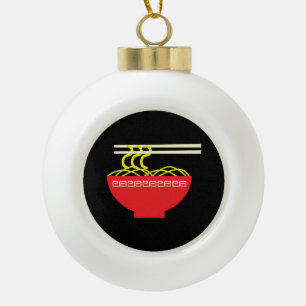 Noedels Keramische Bal Ornament