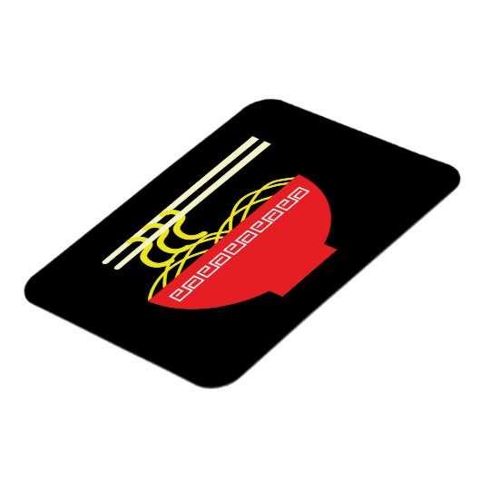 Noedels Magneet (Linkerzijde)